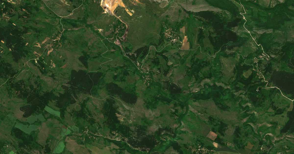 Hartă satelitară: Vrădlovți