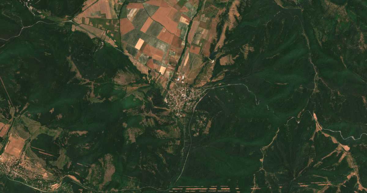 Hartă satelitară: Dolno Kamarți
