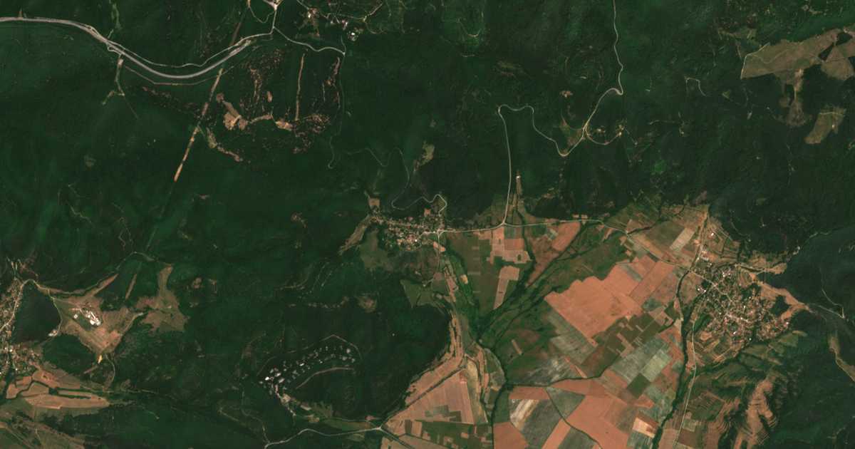Hartă satelitară: Gorno Kamarți