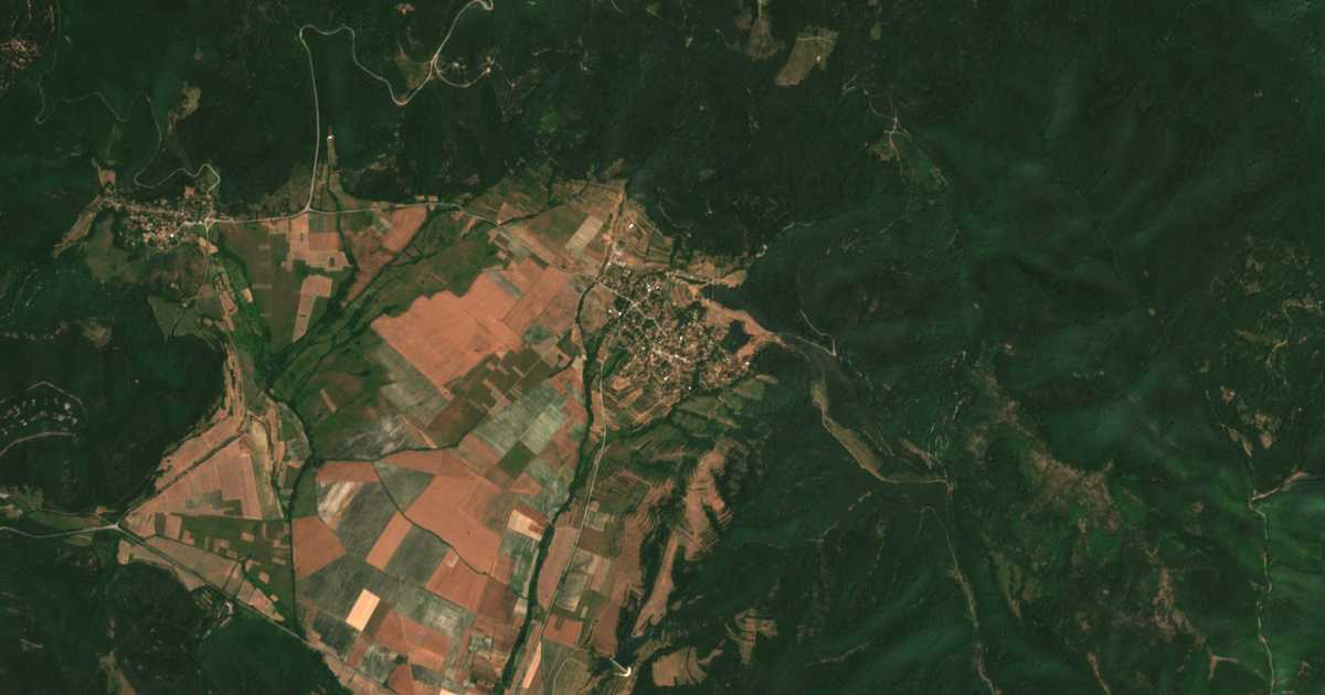 Hartă satelitară: Stărghel