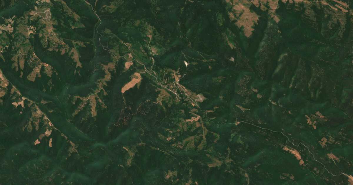 Hartă satelitară: Belița