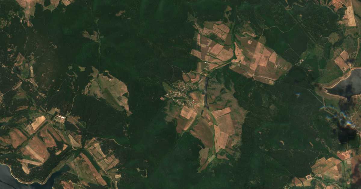Hartă satelitară: Borika