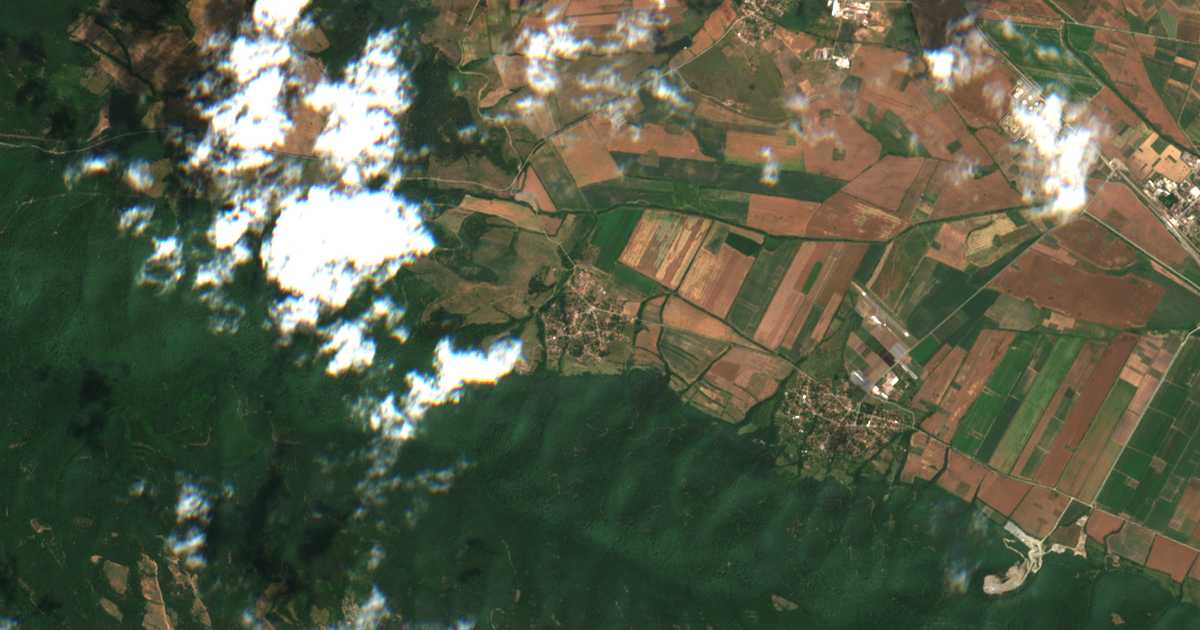 Hartă satelitară: Poleanți