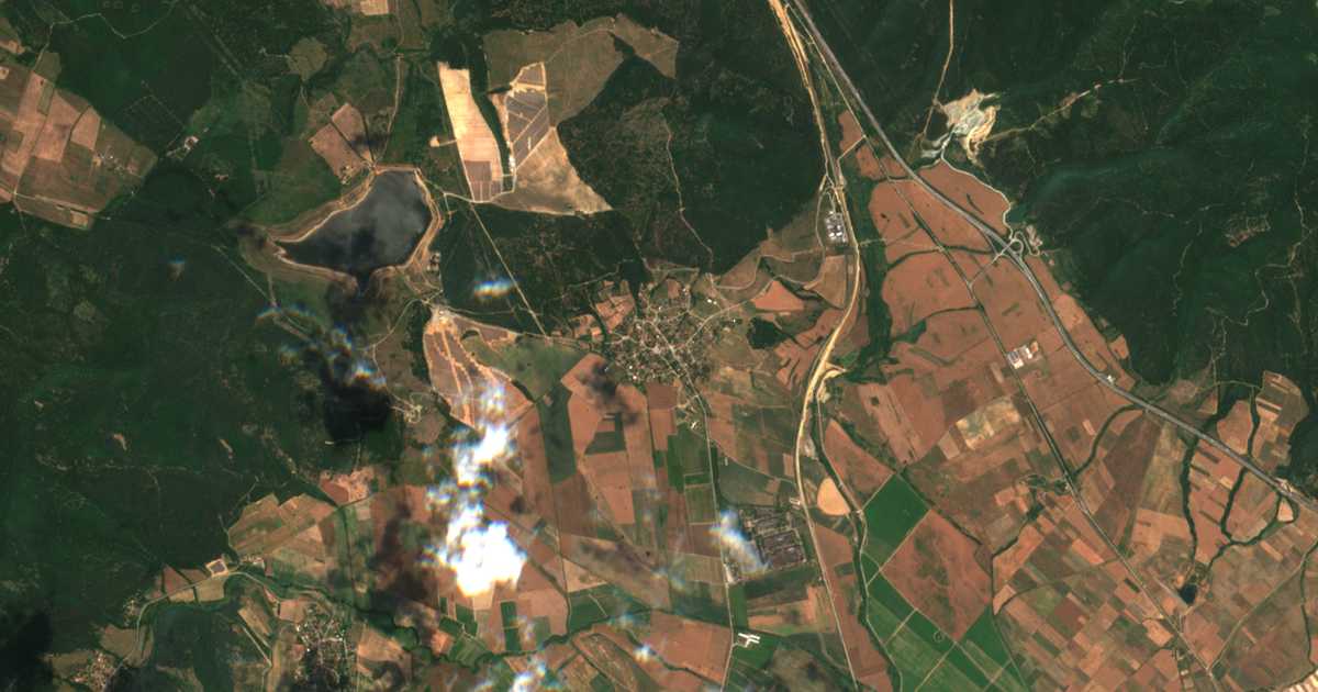 Hartă satelitară: Verinsko