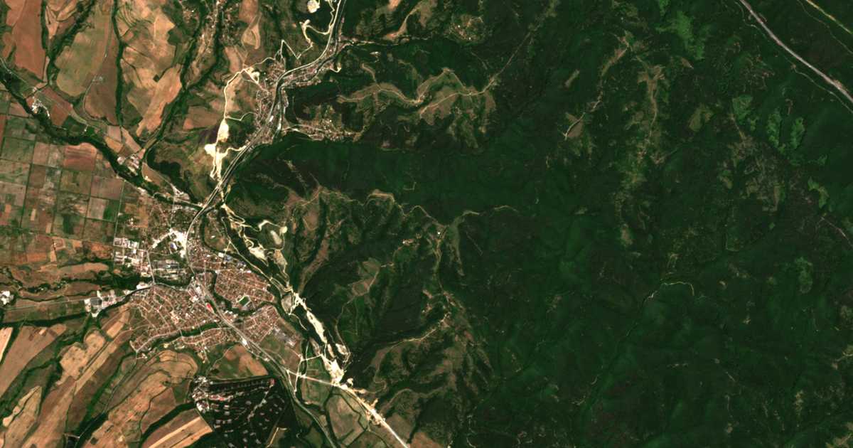 Hartă satelitară: Dolna Vasilița
