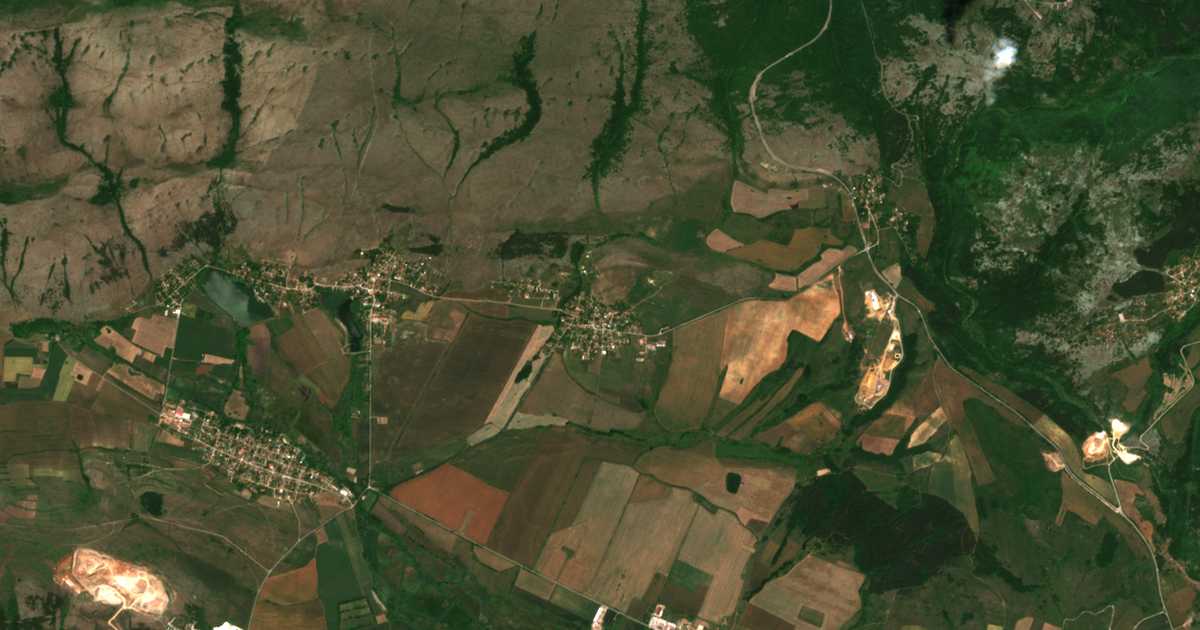 Hartă satelitară: Bogovți
