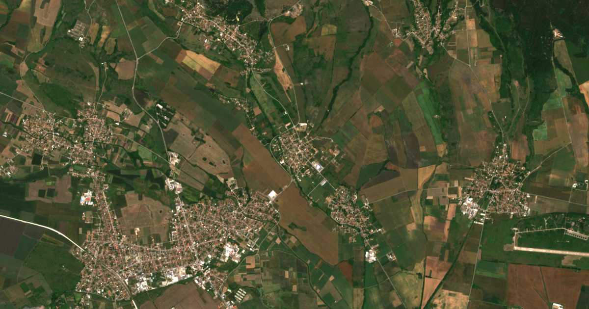 Hartă satelitară: Goleanovți