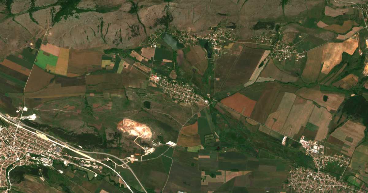 Hartă satelitară: Opițvet