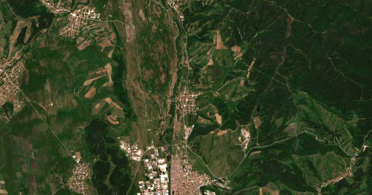 Hartă satelitară: Dragușinovo