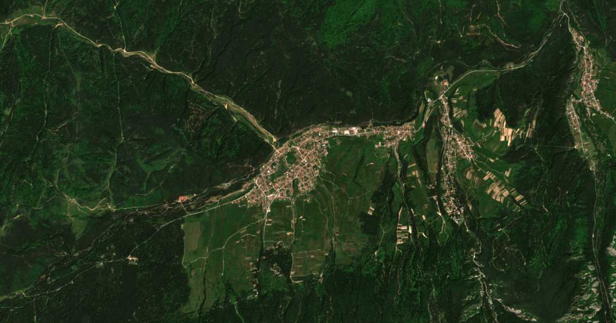 Hartă satelitară: Govedarți