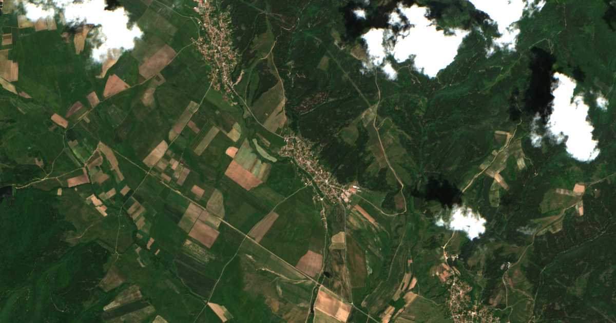 Hartă satelitară: Popoveane