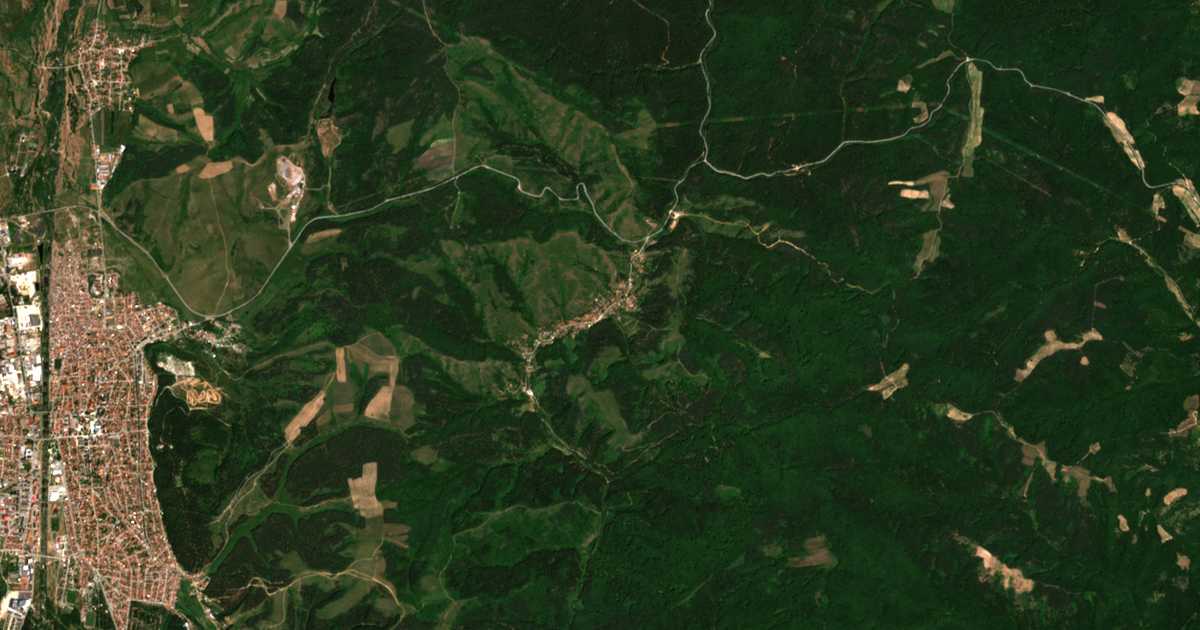 Hartă satelitară: Șipoceane