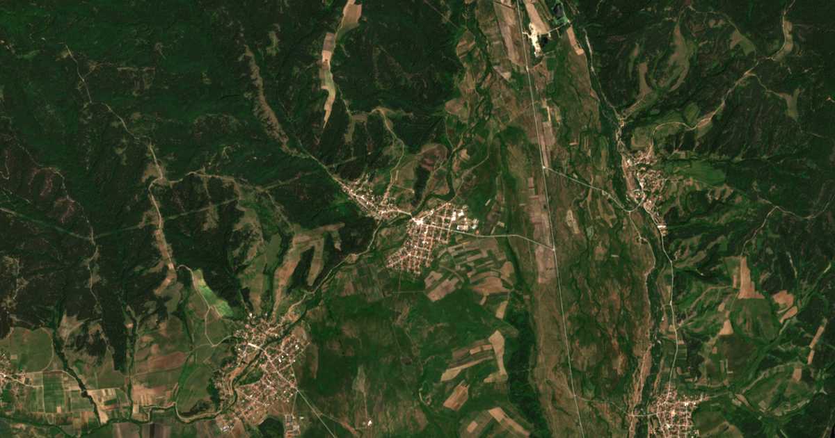 Hartă satelitară: Șiroki Dol