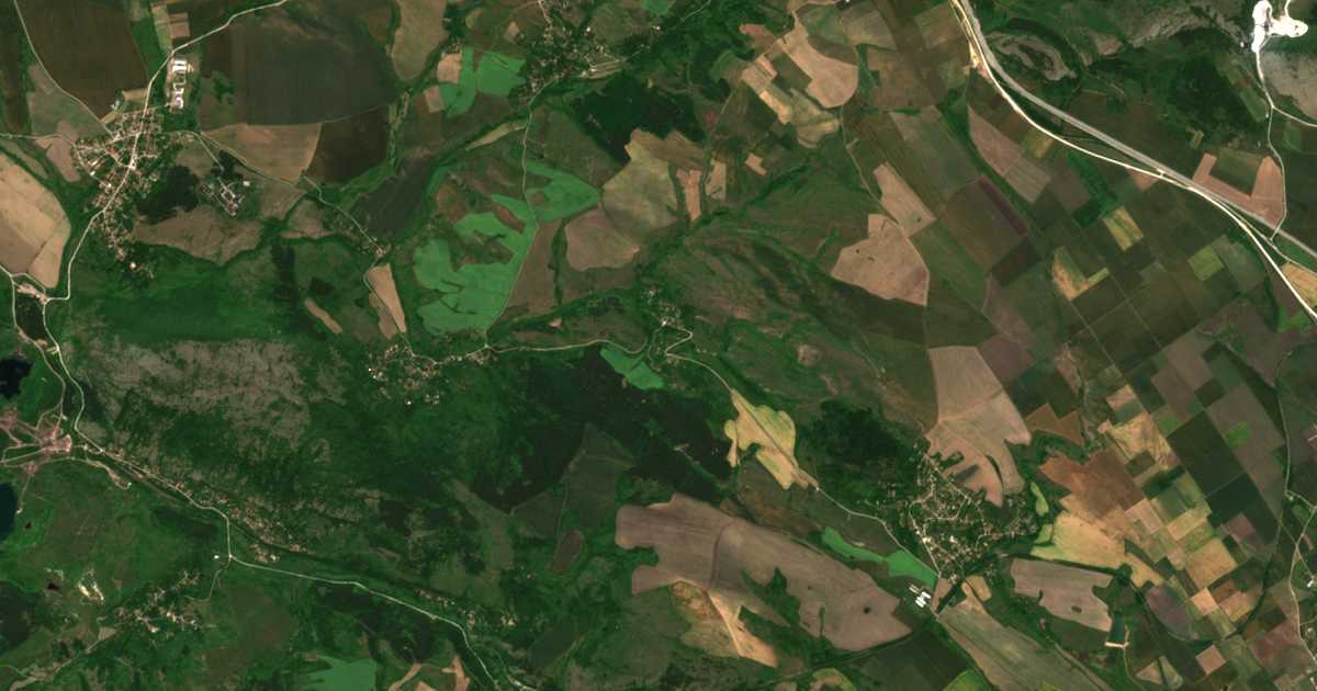 Hartă satelitară: Bahalin