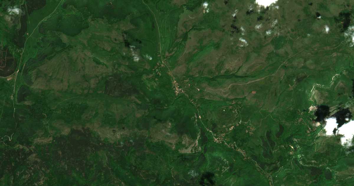 Hartă satelitară: Breze