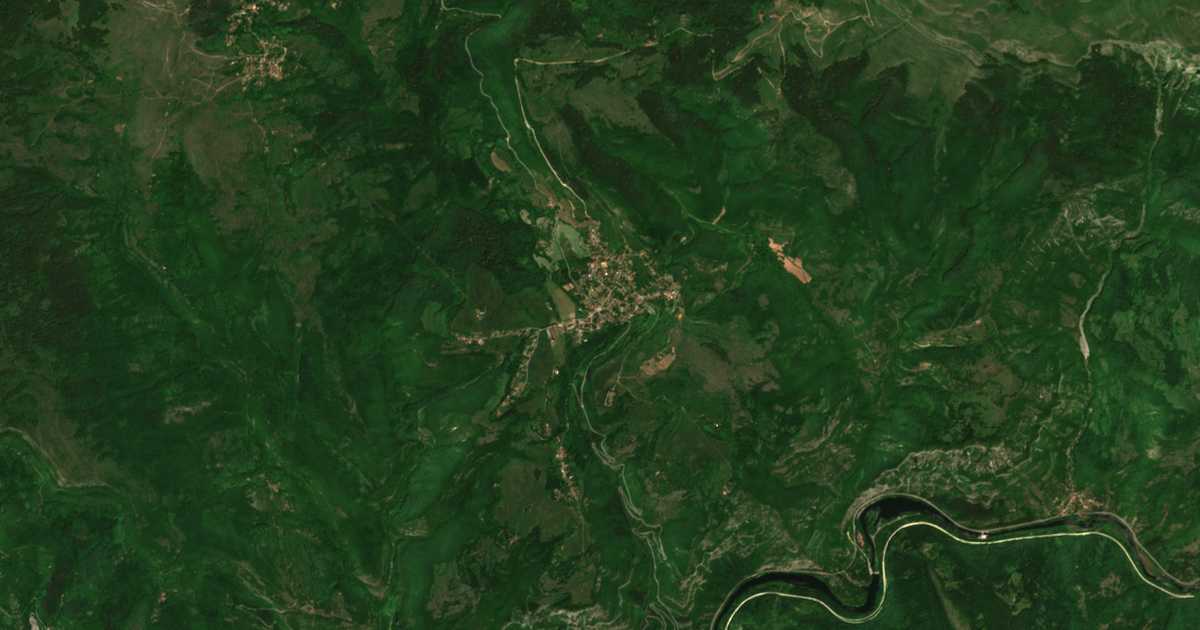 Hartă satelitară: Milanovo