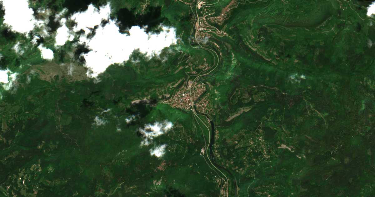 Hartă satelitară: Țerovo