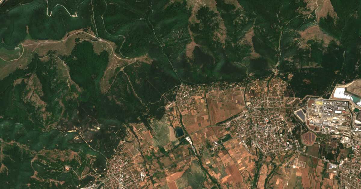 Hartă satelitară: Țărkviște