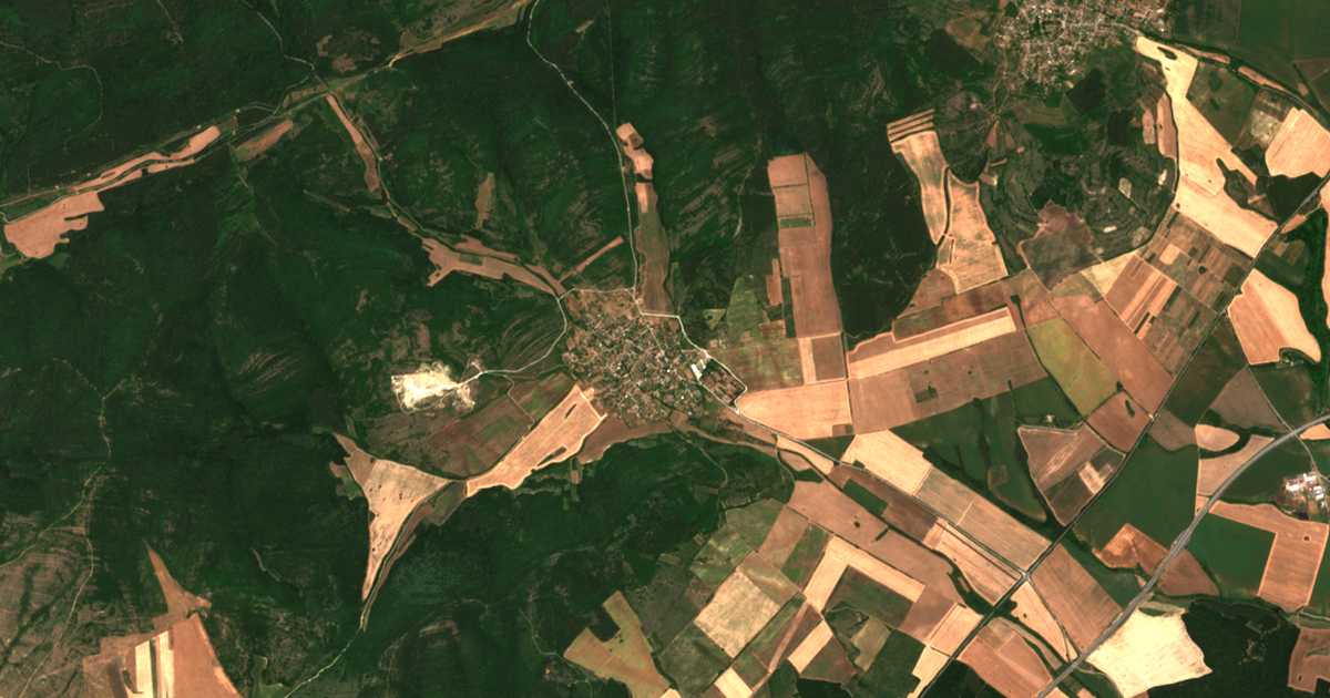 Hartă satelitară: Vinarovo