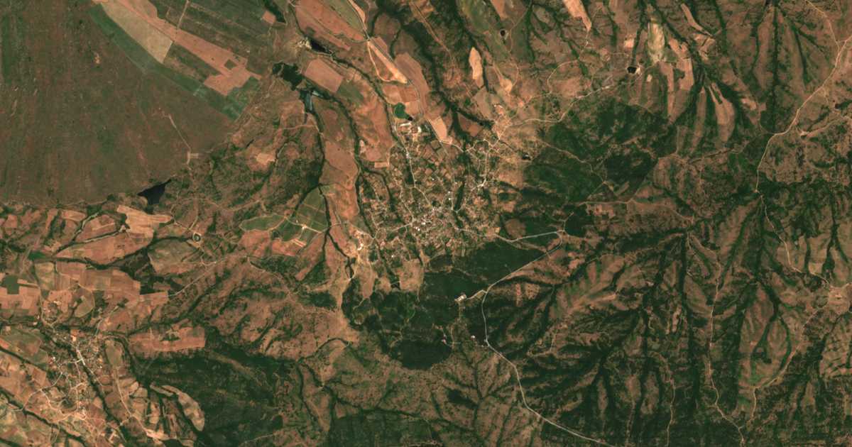 Hartă satelitară: Glavan