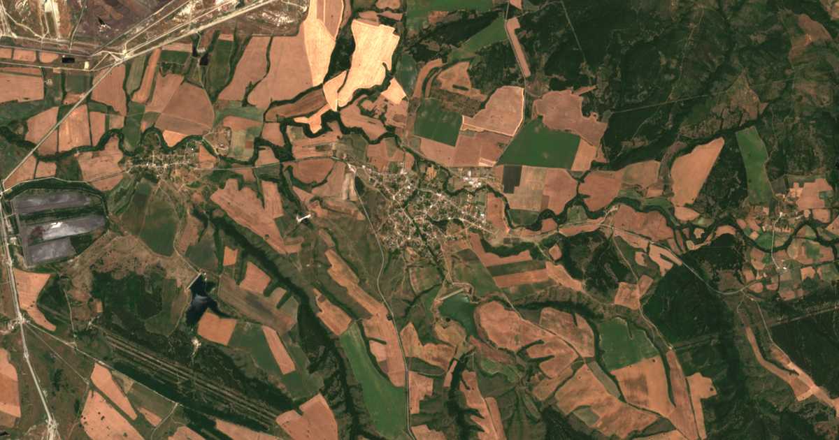 Hartă satelitară: Mădreț