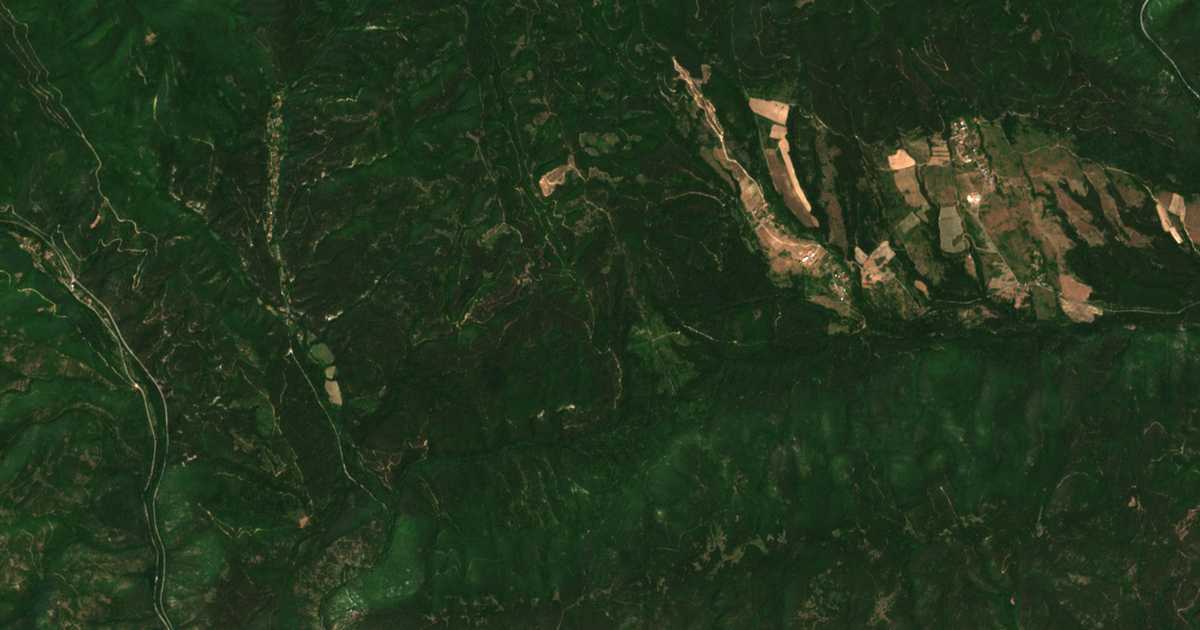 Hartă satelitară: Žergovec