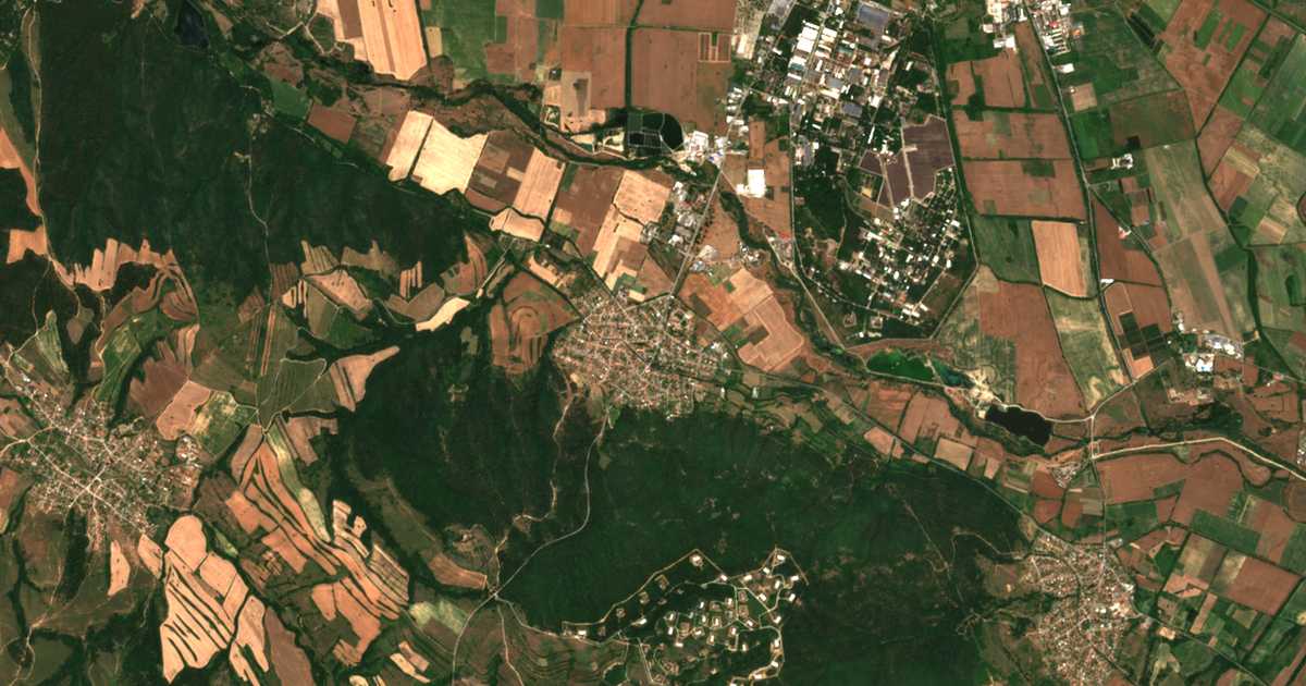 Hartă satelitară: Buzovgrad