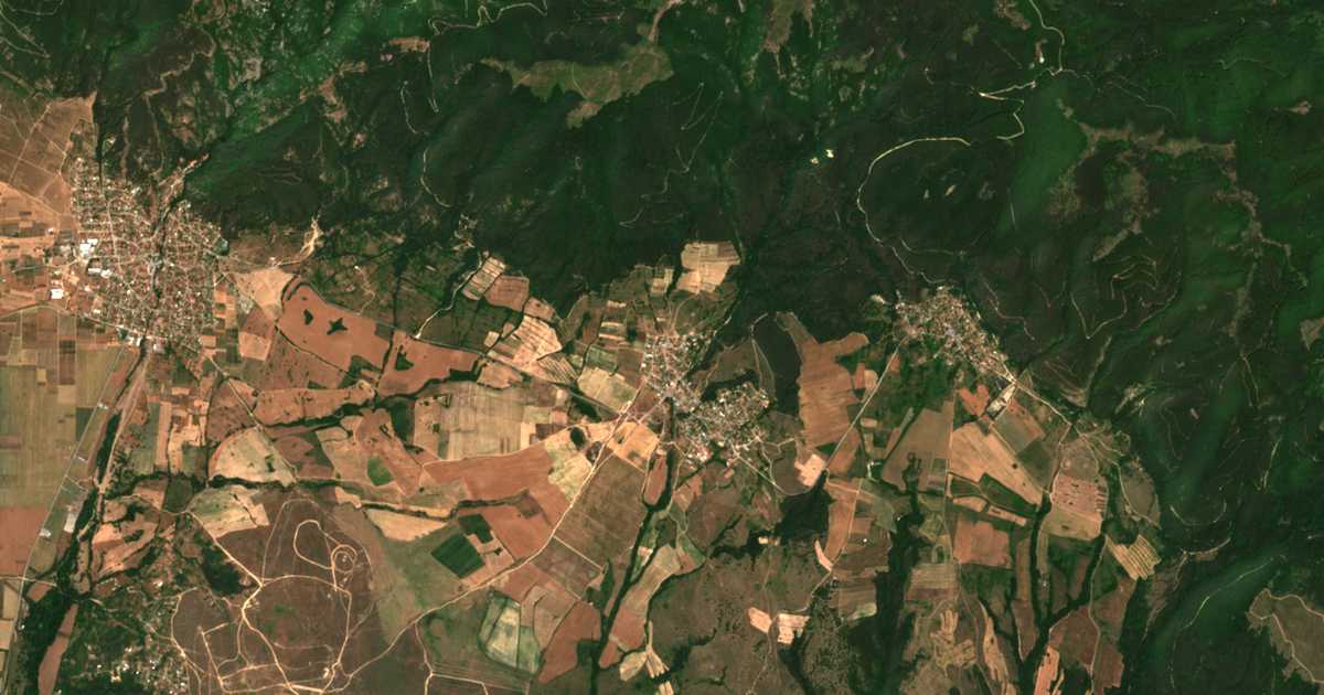 Hartă satelitară: Dolno Izvorovo
