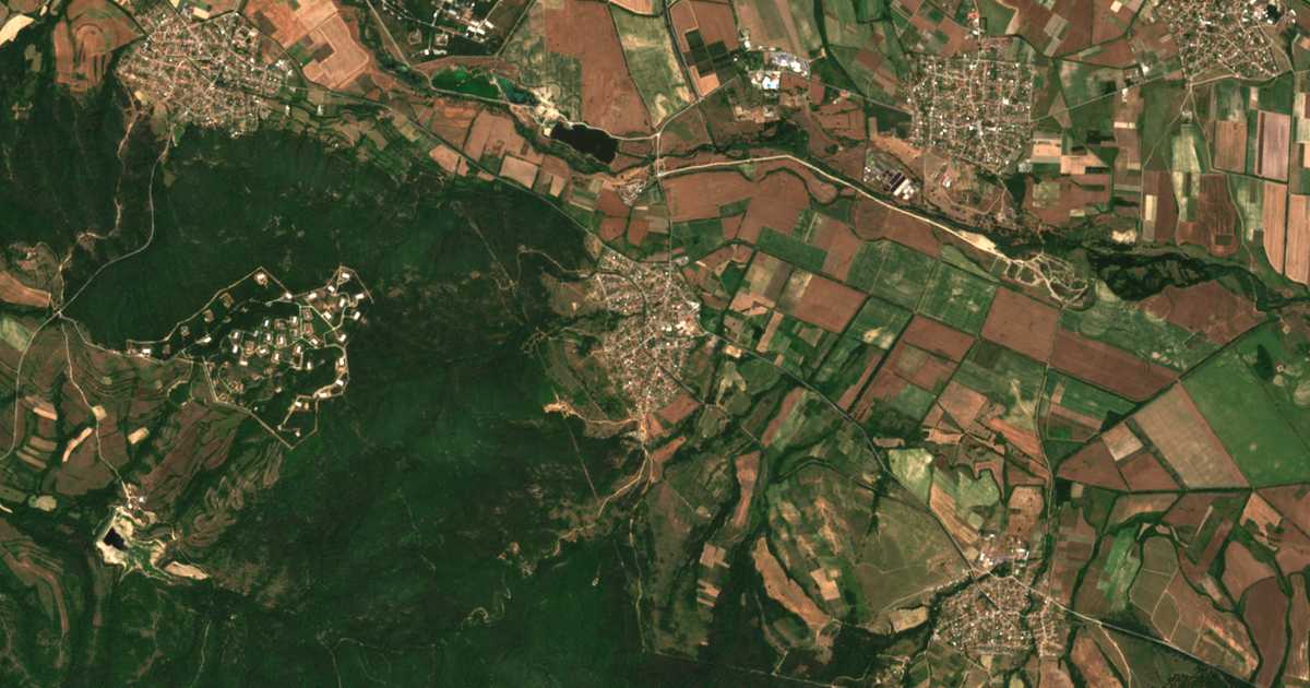 Hartă satelitară: Rozovo