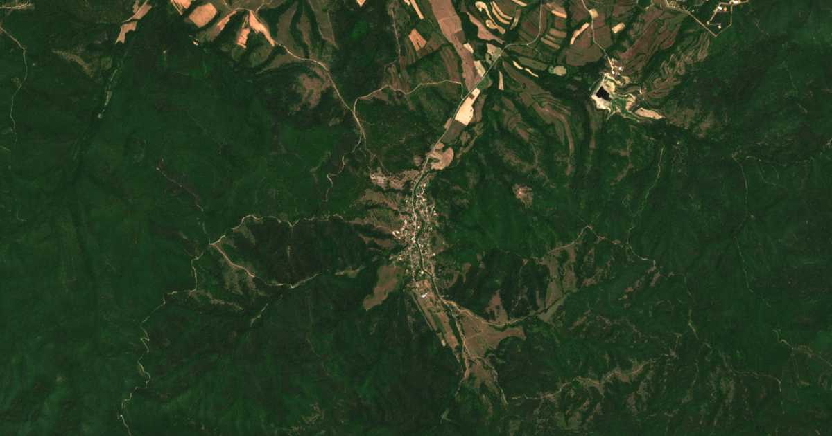 Hartă satelitară: Srednogorovo