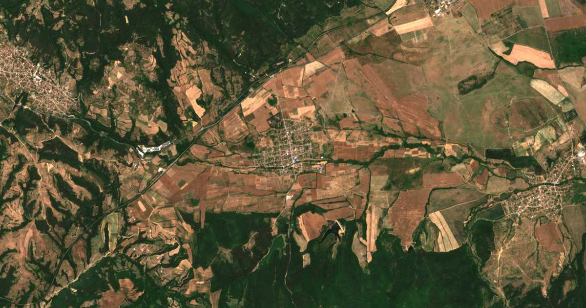 Hartă satelitară: Osetenovo