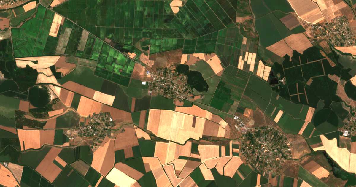 Hartă satelitară: Zemlen