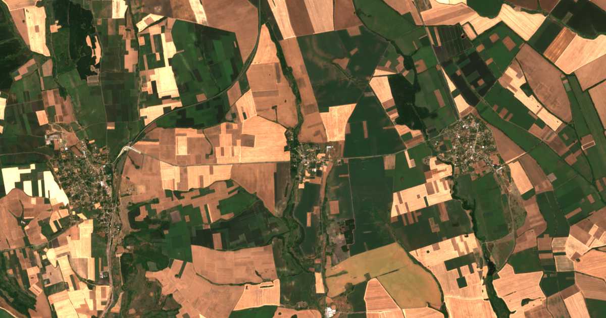 Hartă satelitară: Borovo