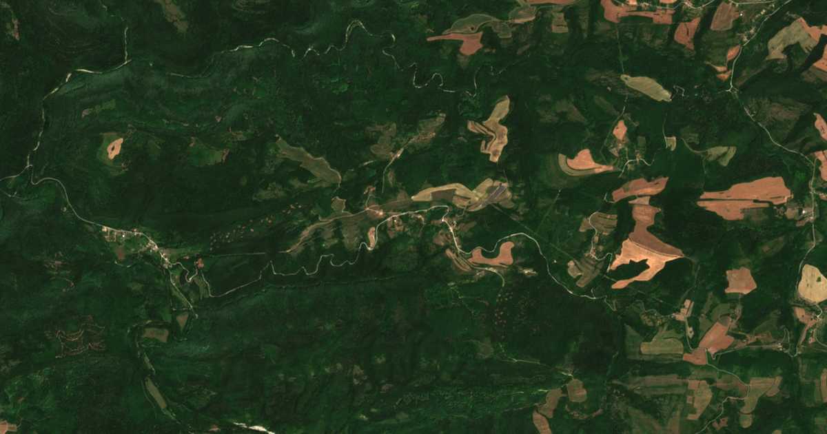 Hartă satelitară: Dlăjka Poleana