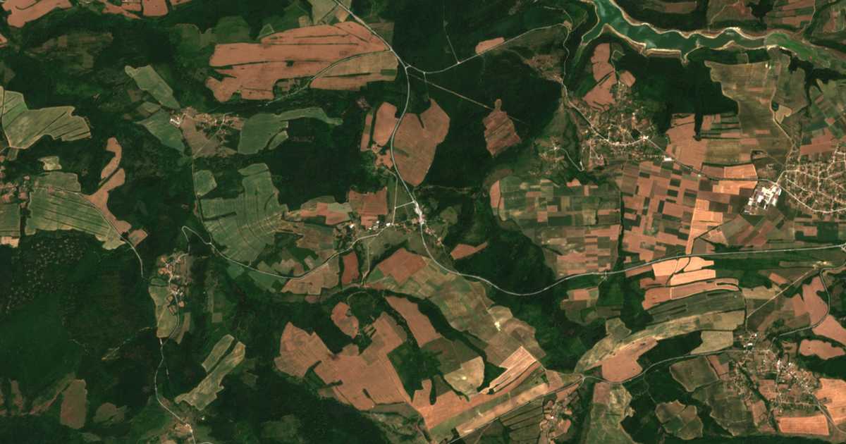 Hartă satelitară: Kosevți