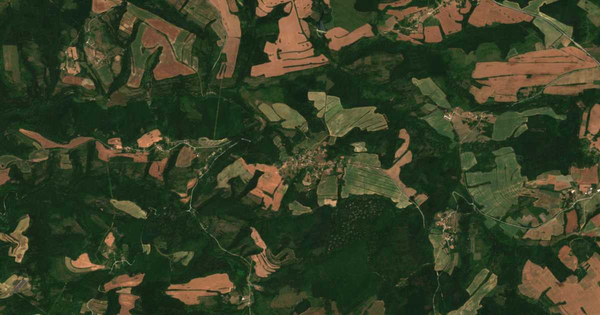Hartă satelitară: Oraci