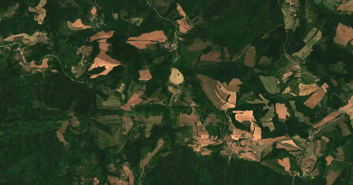 Hartă satelitară: Svobodița