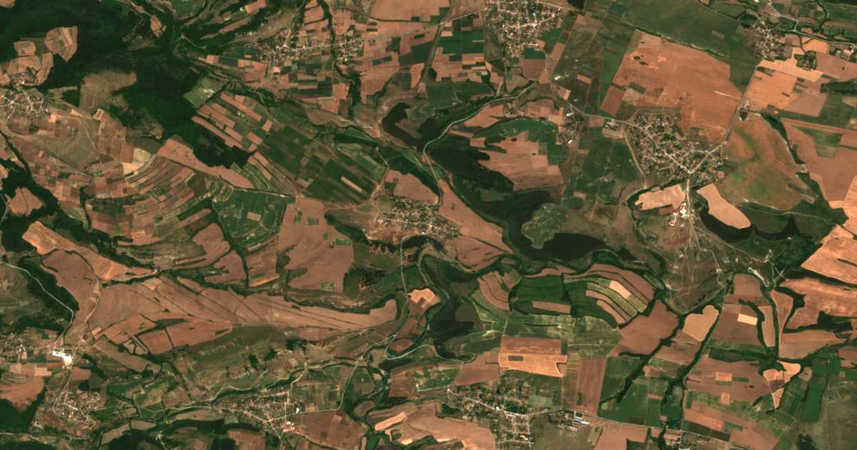 Hartă satelitară: Goleamo Țărkviște
