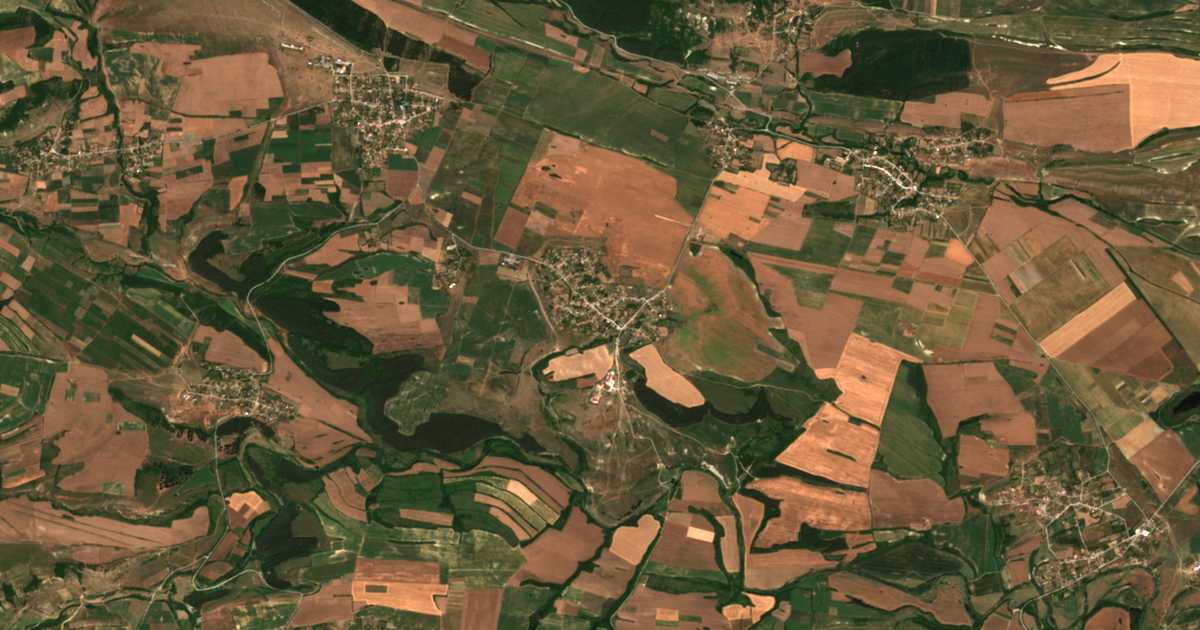 Hartă satelitară: Țeroviște