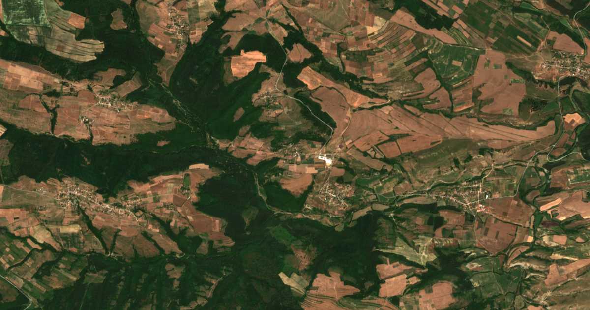 Hartă satelitară: Veseleț