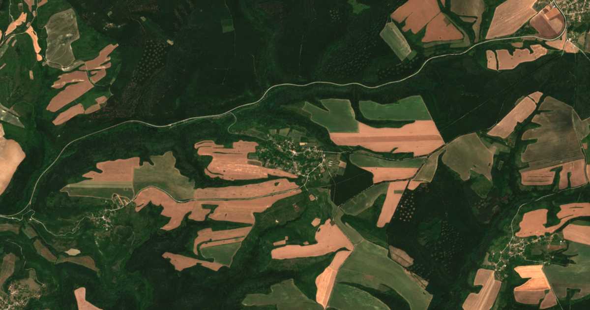 Hartă satelitară: Gorița