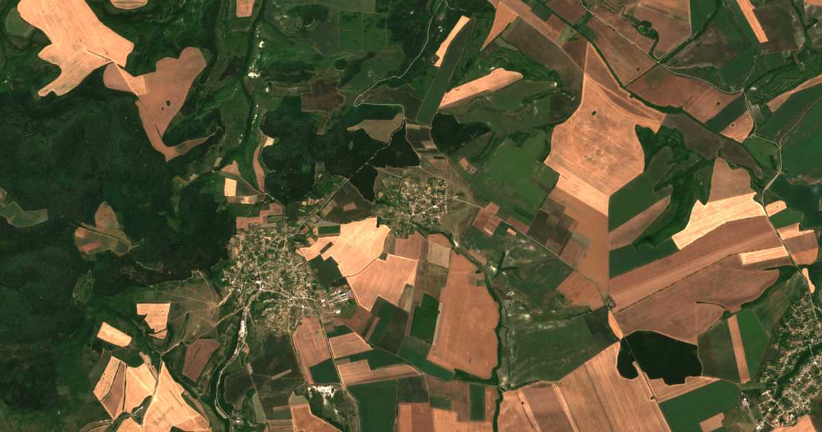 Hartă satelitară: Kozița