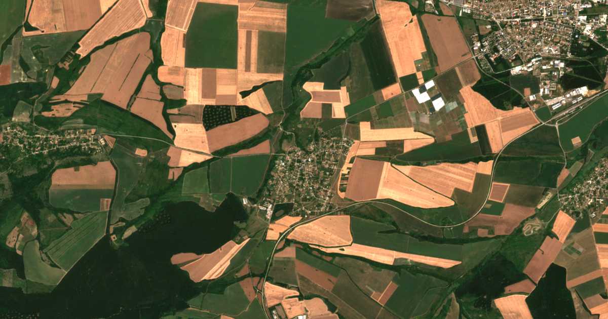 Hartă satelitară: Medovina