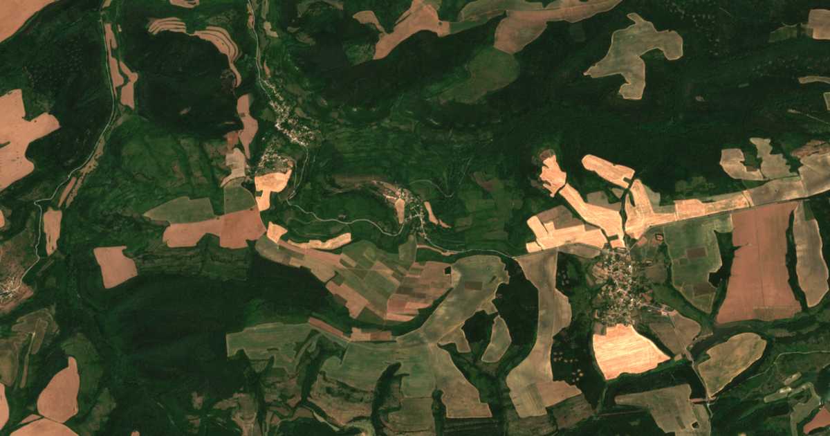 Hartă satelitară: Gorna Kabda