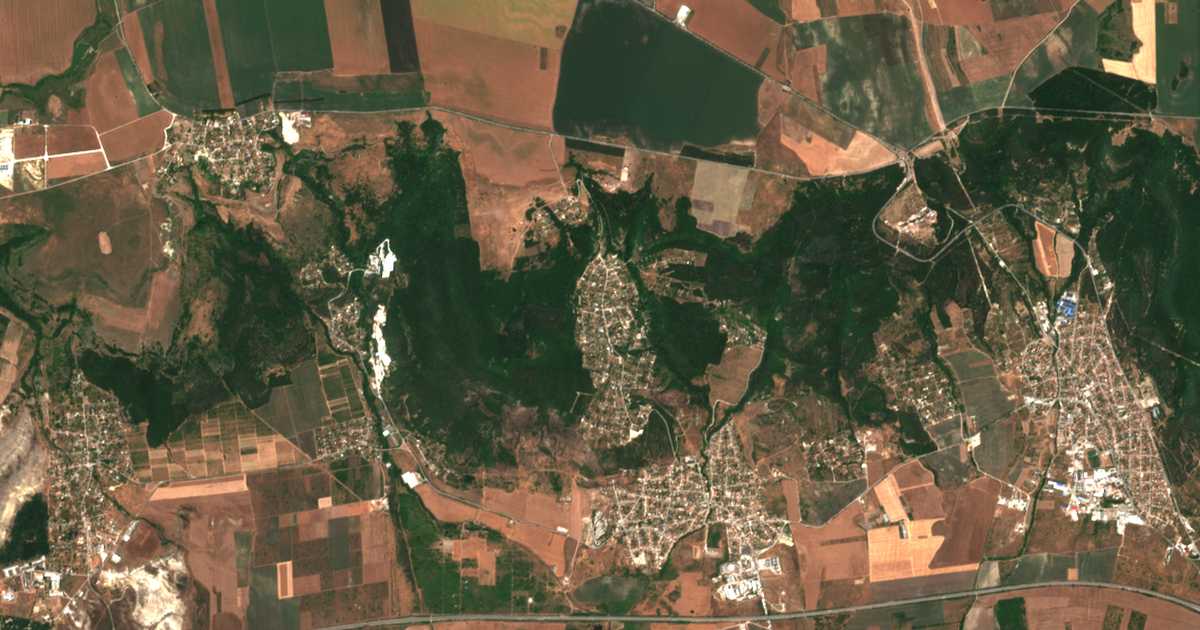 Hartă satelitară: Dobrogled