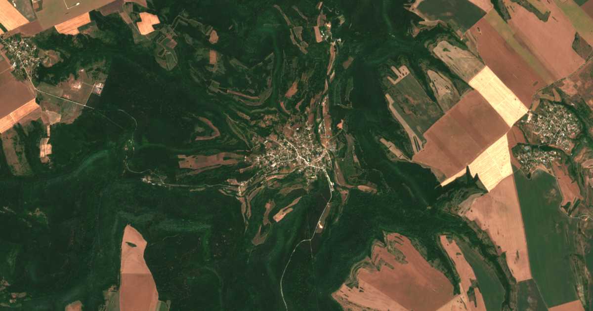 Hartă satelitară: Doliște