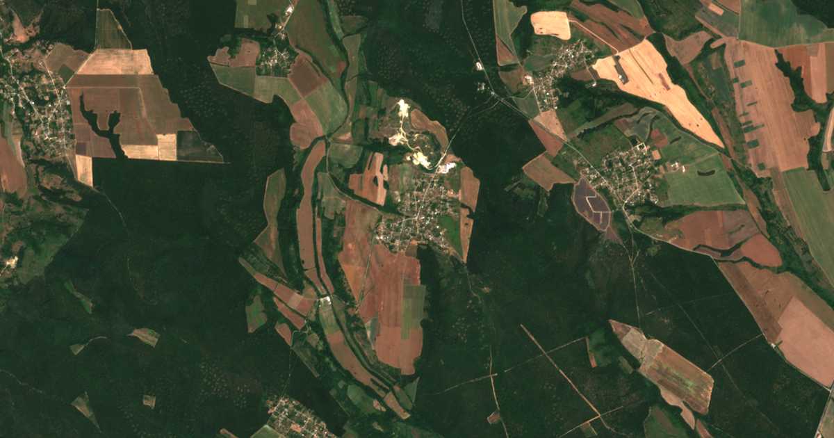 Hartă satelitară: Kitka