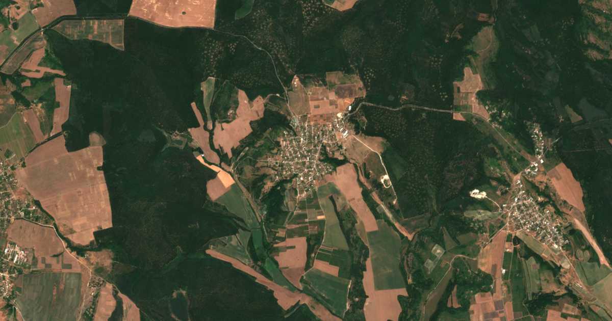 Hartă satelitară: Zdraveț