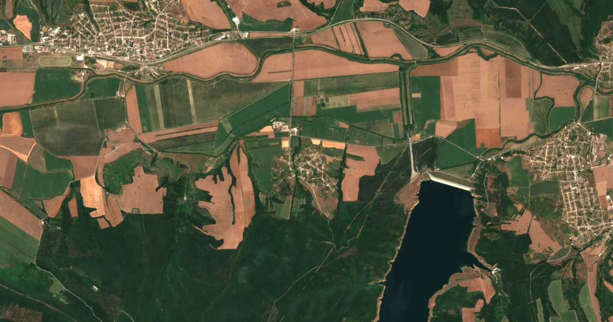 Hartă satelitară: Sava