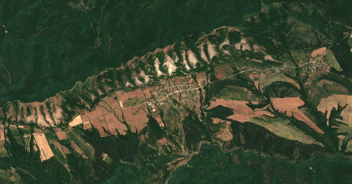 Hartă satelitară: Golița